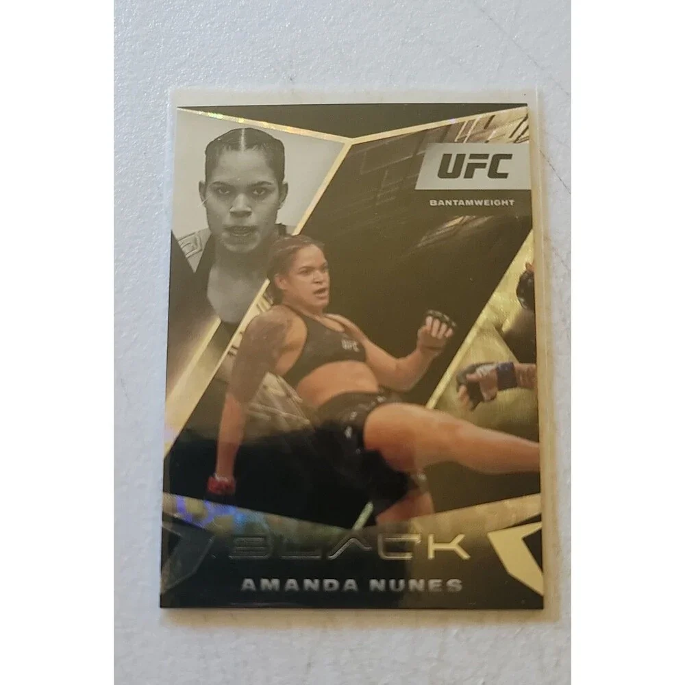 2021 Panini Chronicles UFC - Panini Black Amanda Nunes #105